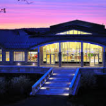 The library at Colgate University--one of my favorite reading spots.