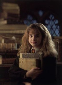 Hermione reading